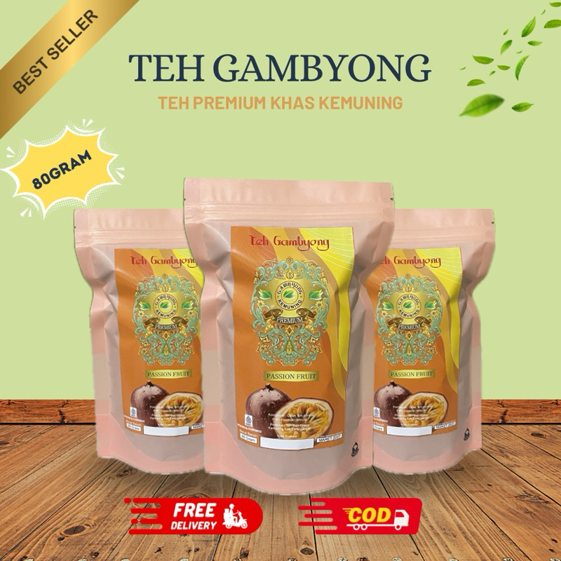 

Teh Gambyong Passion Fruit Khas Kemuning 80 gram