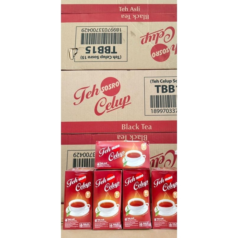 

TEH CELUP SOSRO ISI 15 KANTONG