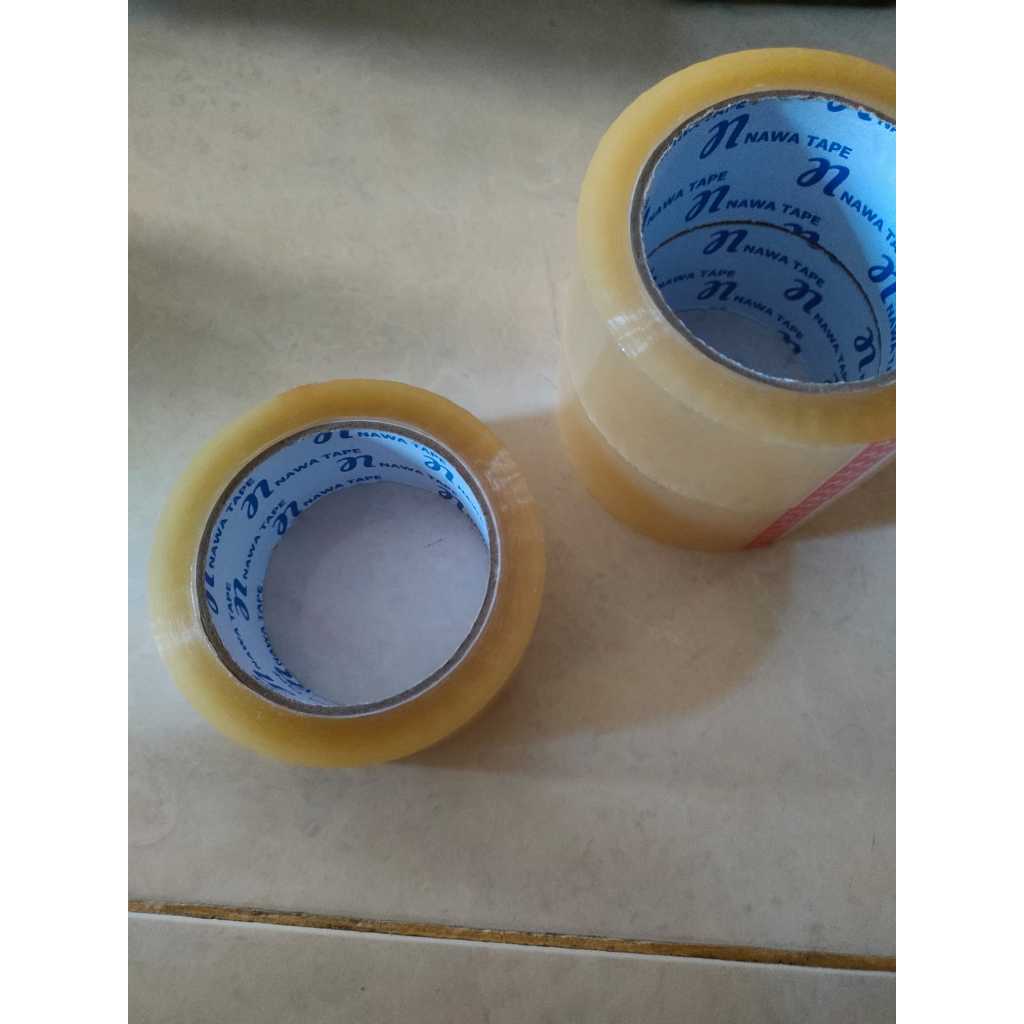 

lakban bening/transparan 48x90mm yard