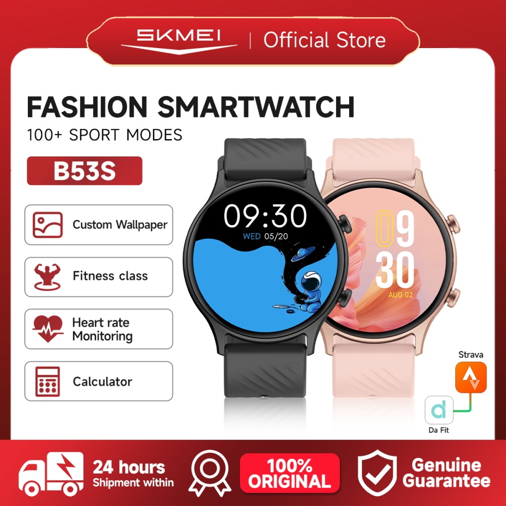 Skmei B53S Jam Tangan Smartwatch pria original jam tanggan sport digital wanita