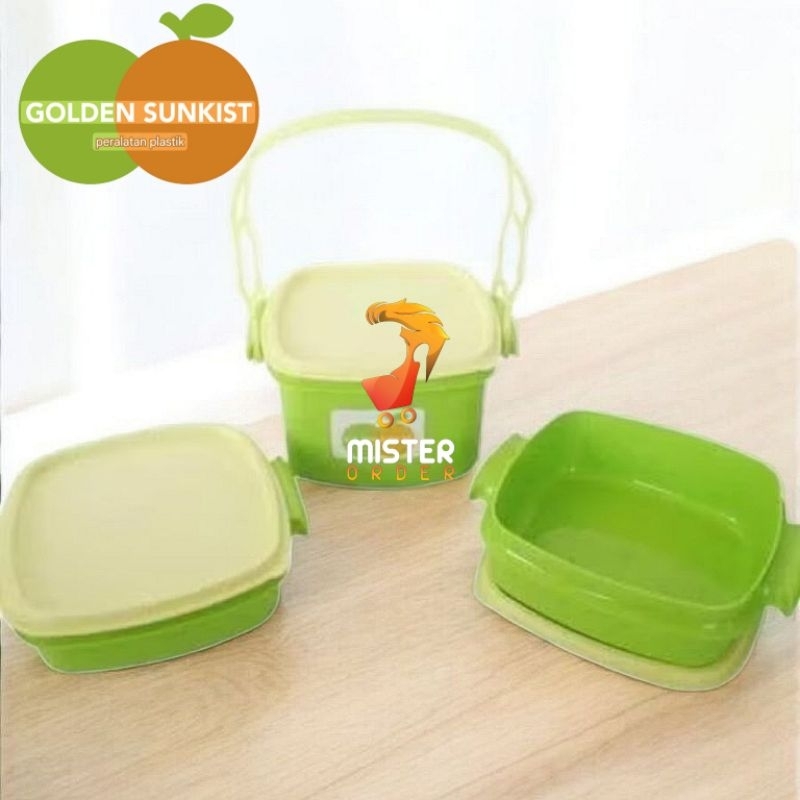 big sale rantang 3 susun claim lunch box kotak nasi 3 susun / wadah bekal makanan