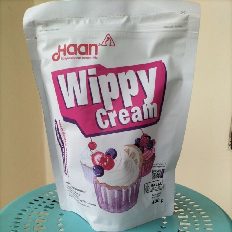 

Haan Whipcream kemasan 400gr