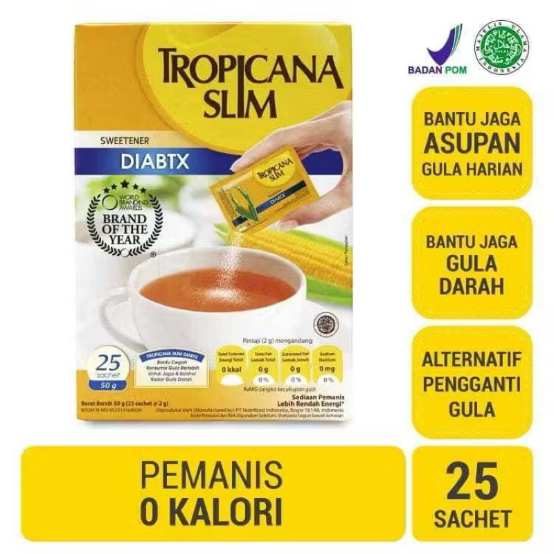 

Tropicanaslim sweetener diabtx