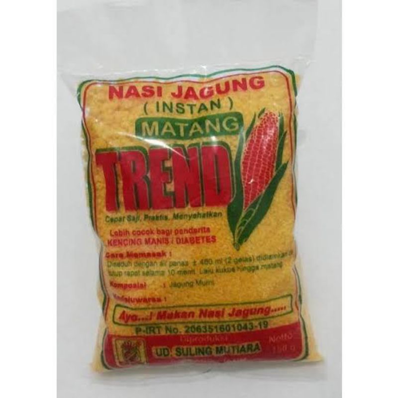 TREND NASI JAGUNG INSTAN