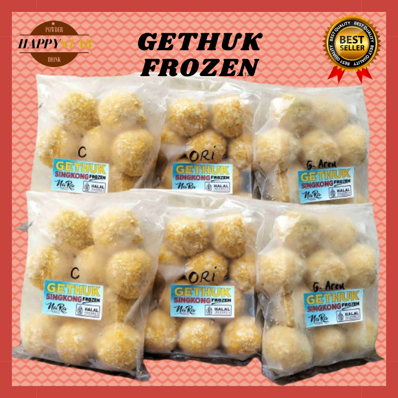 

Gethuk Frozen Gethuk Krispi Gethuk Singkong Siap Goreng Enak Isi 10 pc Khusus Pengiriman Instan