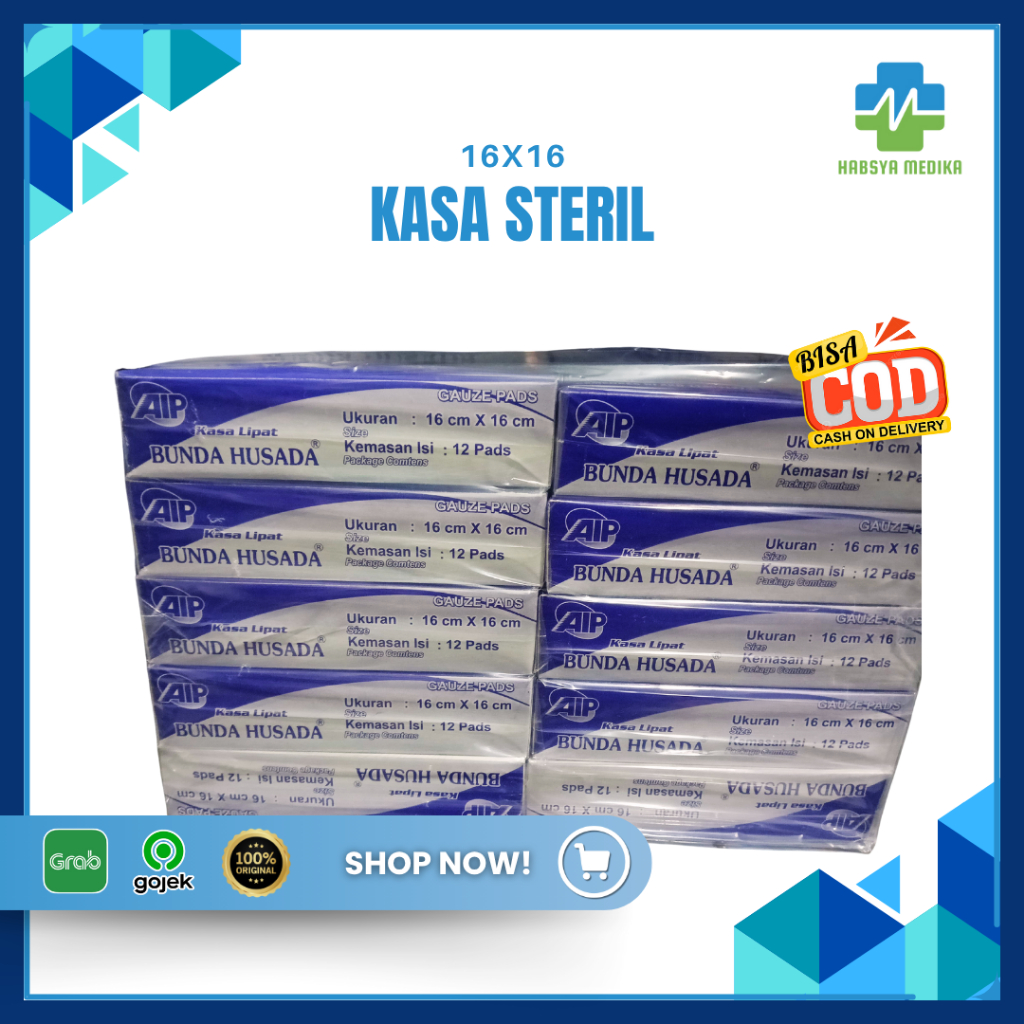 Kasa Steril 16x16 Bunda Husada – Kasa Medis Steril Siap Pakai