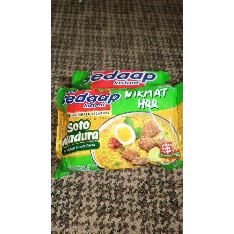 

Mie Sedaap Kuah Soto Madura