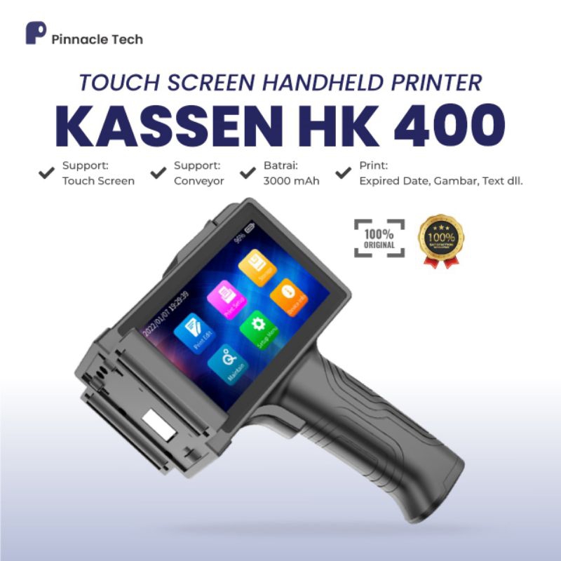 Handheld Printer Portable Kassen HK400 Printer Expired Date