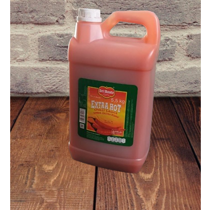 

Delmonte Saus Sambal Extra Hot Galon 5,5 Kg