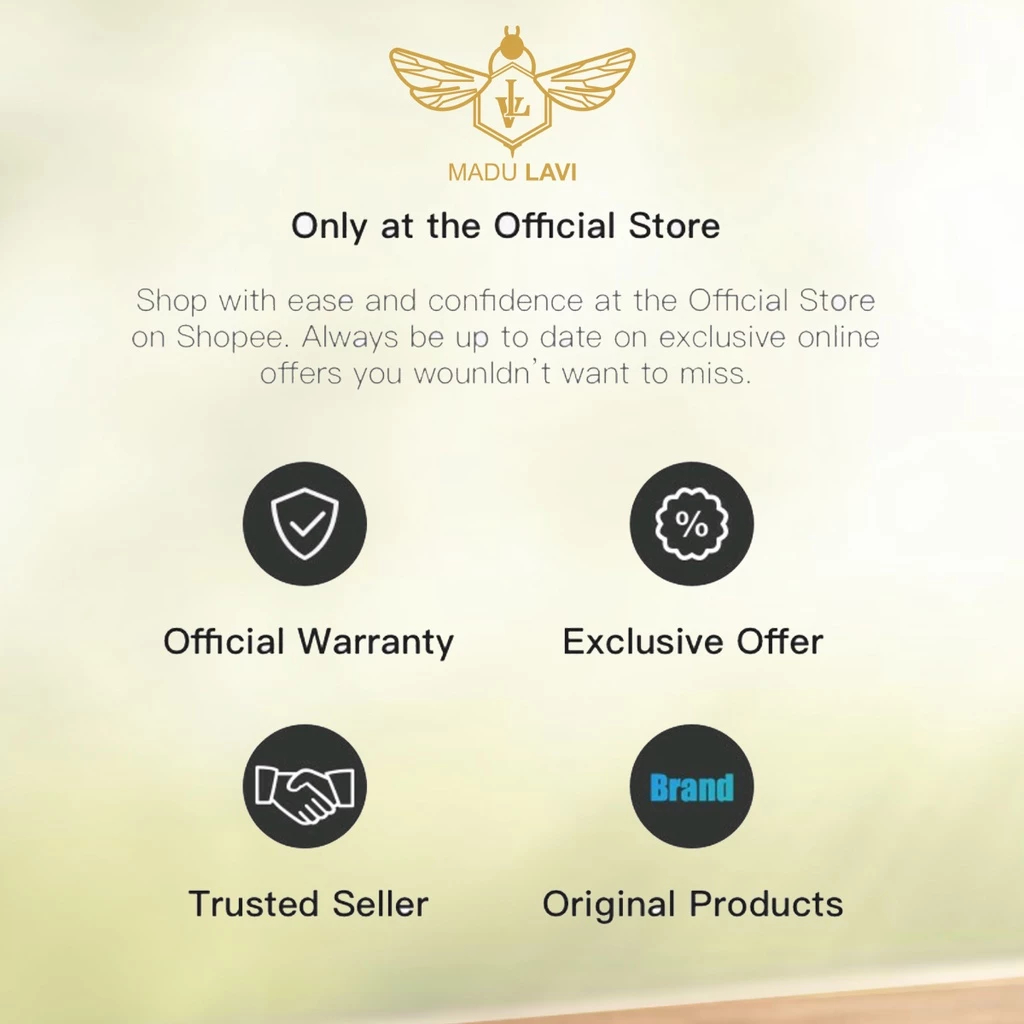 

Ygshop17 Madu Lavi Murni Nektar Multiflora Asli 100% Alami Pure Raw Honey 1000Gram