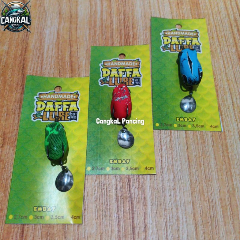 Umpan casting kodok karet / softfrog DAFFA LURE