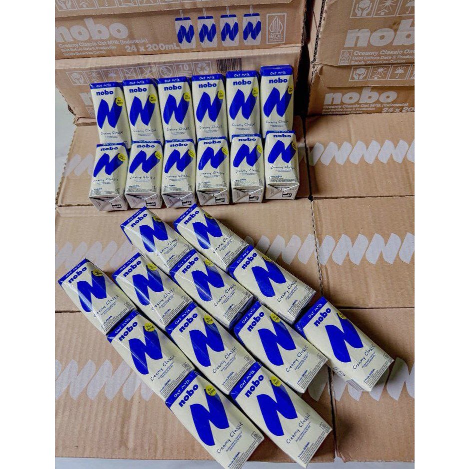 

NOBO Susu Oatmilk Creamy Classic 200ml | Susu Viral bergizi dan Lezat | Viral Mama lela