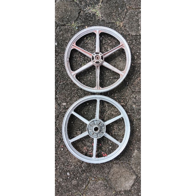 Velg palang 6 cakram depan belakang