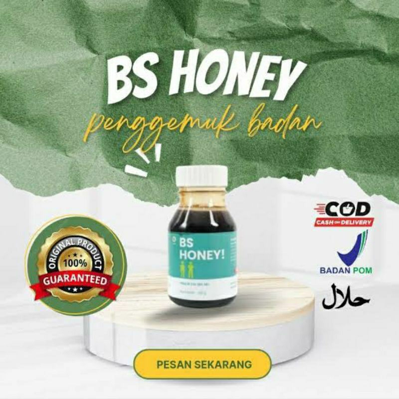 

* PROMO * BYESKINNY HONEY 1 BOTOL (BS HONEY Pengemuk Badan)