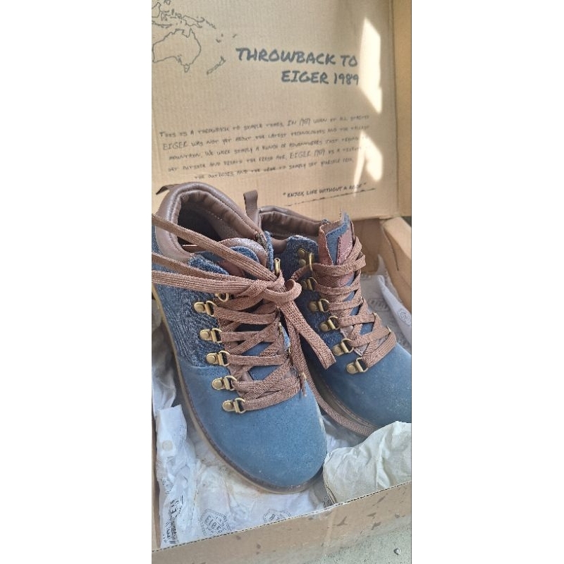 EIGER NAVAJO MC BOOTS 1989 | SEPATU PRIA WANITA (Preloved)