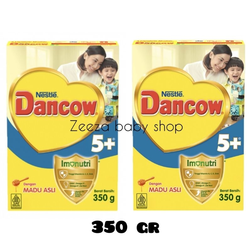 

Dancow 5+ imunutri susu bubuk pertumbuhan vanila madu 350 gr