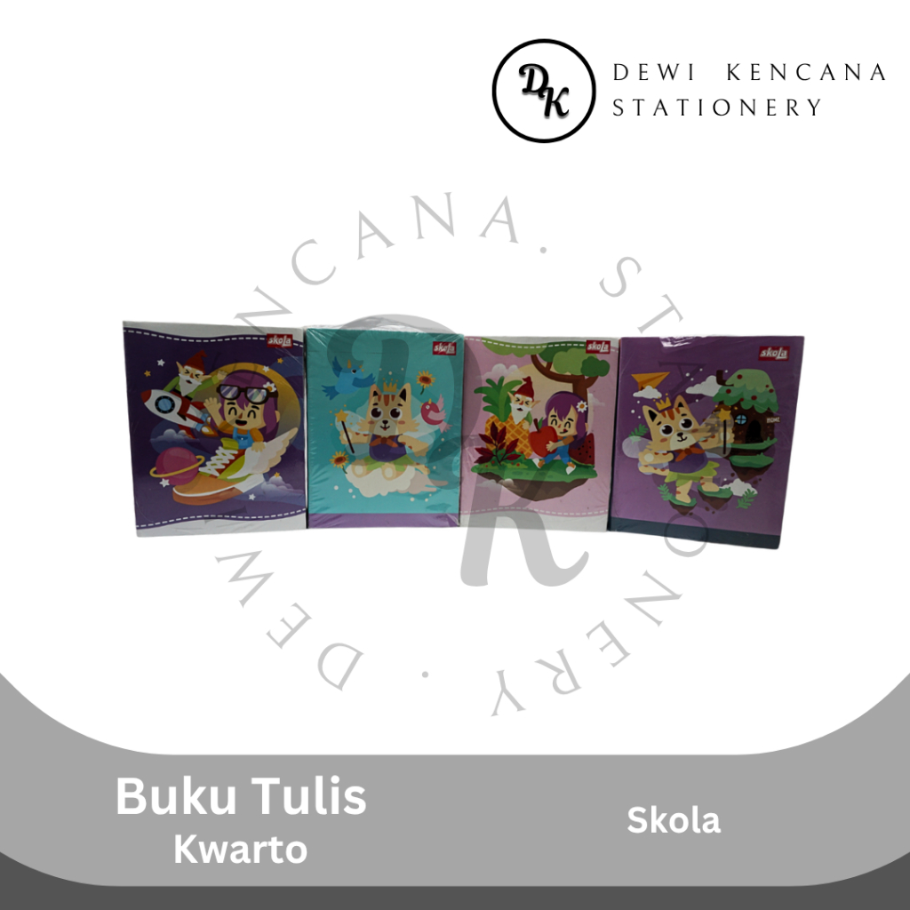 

Ay00! Buku Tulis Kuarto Skola 1 Pak Isi 10 Buku 38 Dan 58