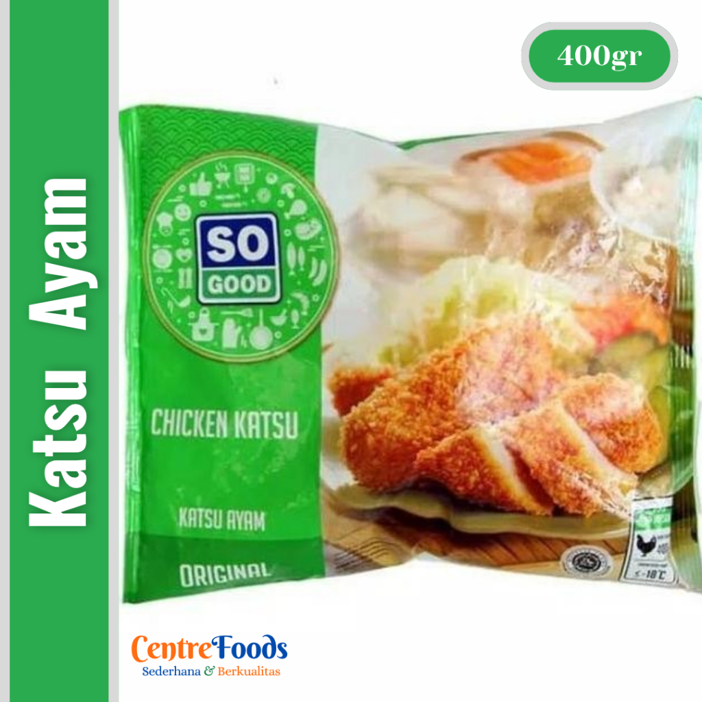 

Katsu Ayam Original - Chicken Katsu SO GOOD | 400gr [ Harga Per BKS ]