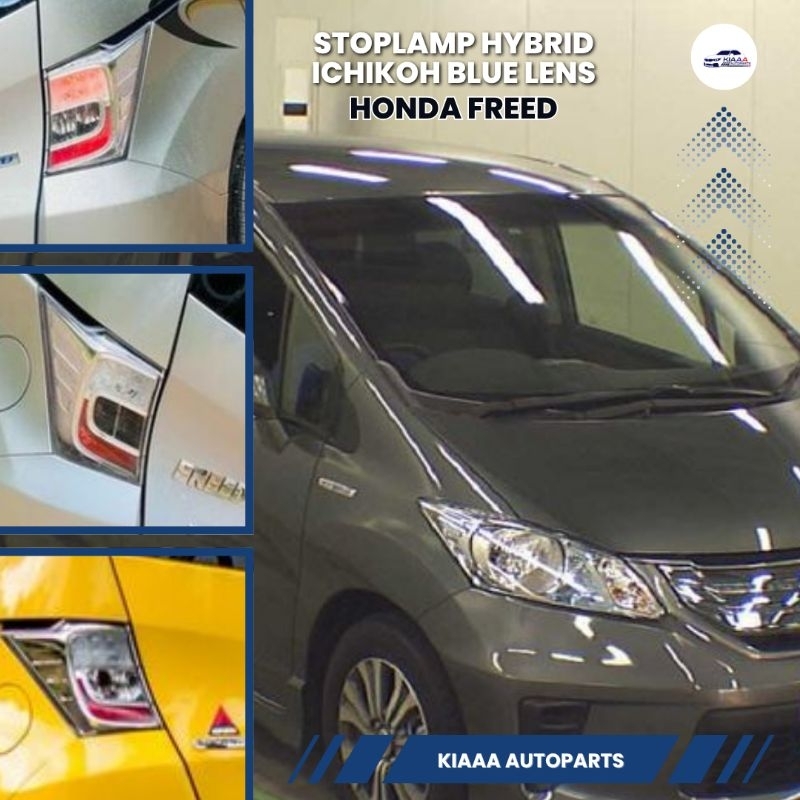 Original Stoplamp Honda Freed Hybrid Ichikoh Blue Lens LED