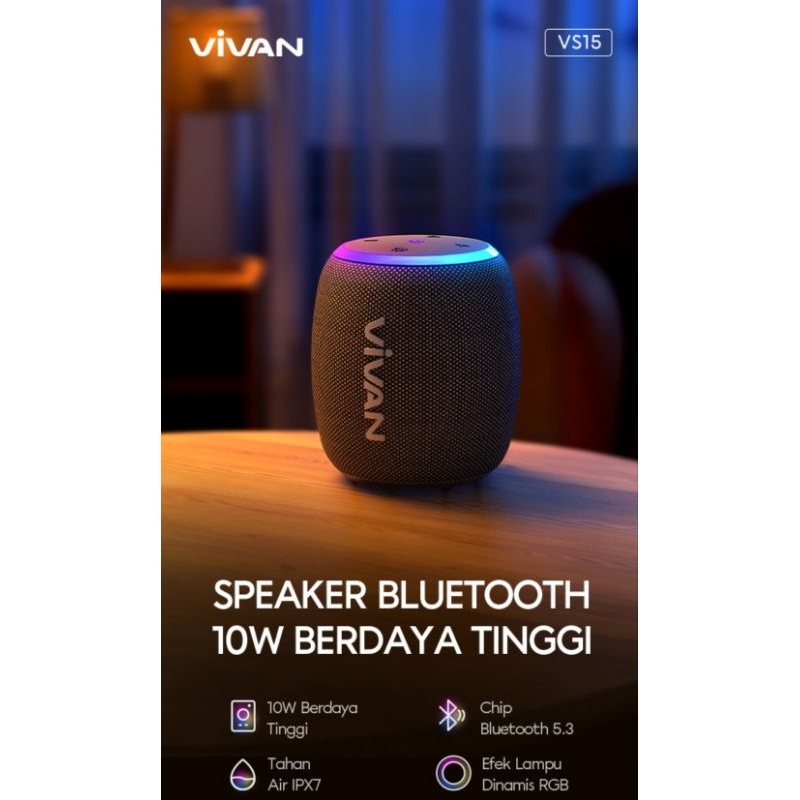 Speaker Bluetooth Vivan VS15