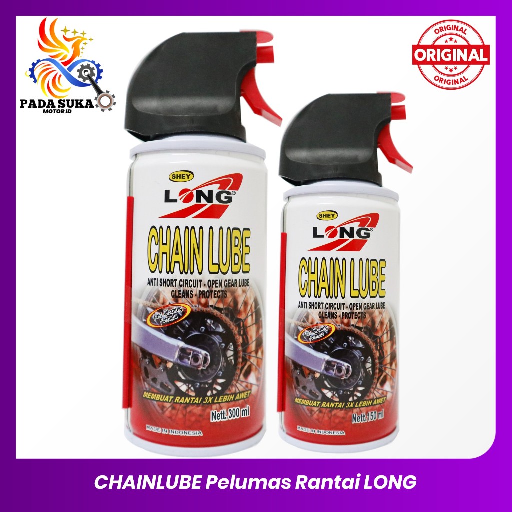 Long Chain Lube - Pelumas Rantai Motor / Oli Rantai / Chain Spray