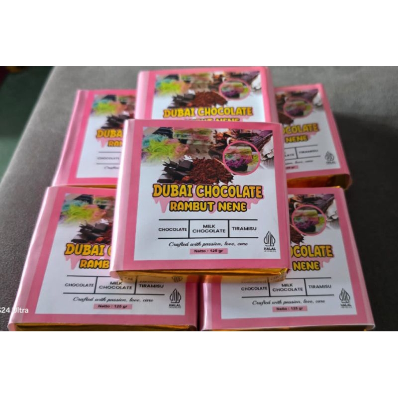 

Dubai Chocolate Rambut Nene 125gr