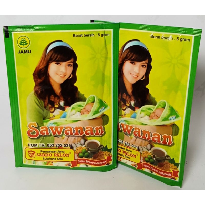 

JAMU SAWANAN CAP SABDO PALON KEMASAN PACK ISI 10 SACHET