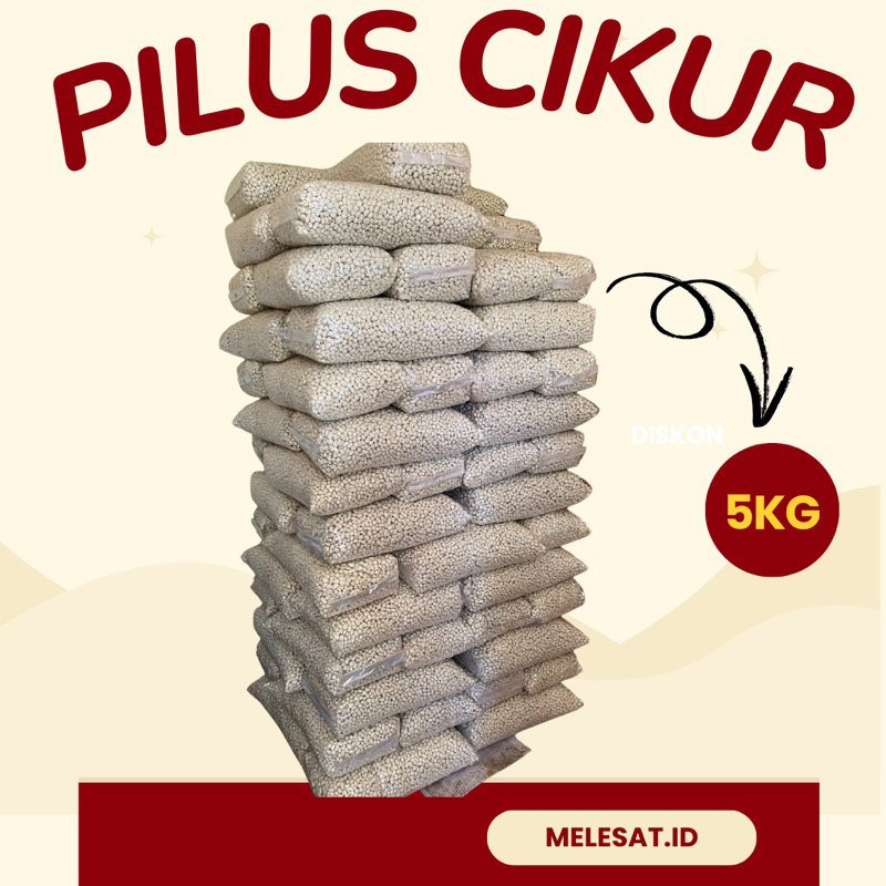 

Pilus kencur 5kg / pilus cikur toping baso seblak
