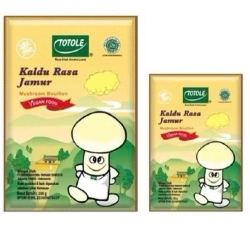 

Totole Kaldu Jamur 40 gr / 80gr Totole Kaldu Ayam