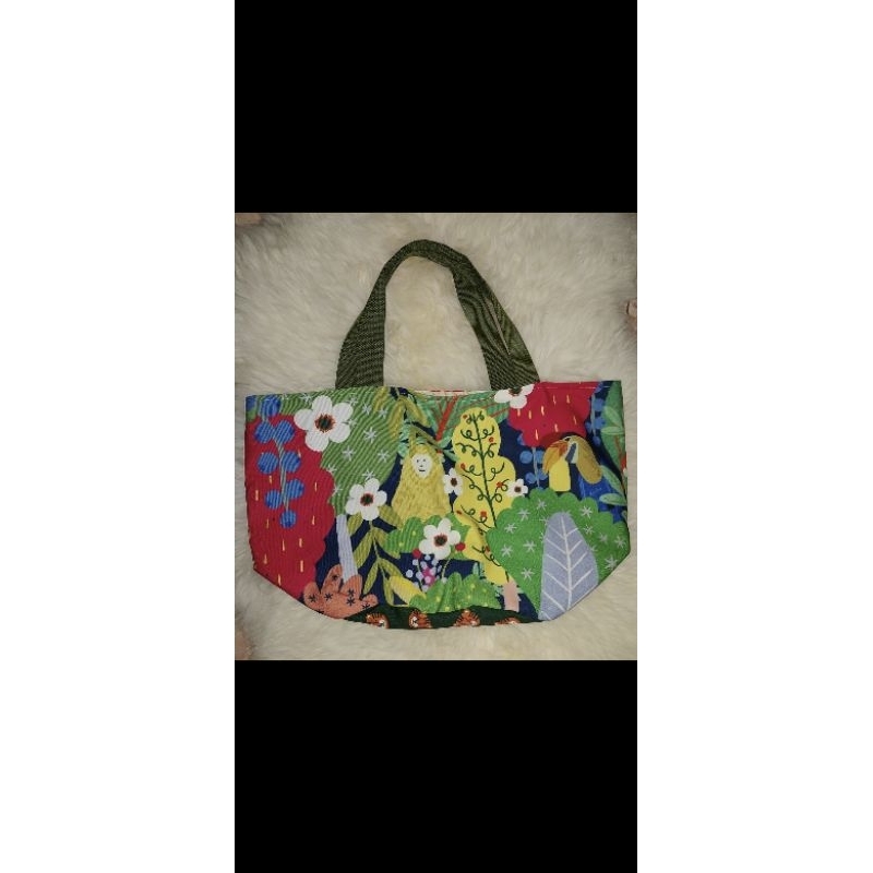 Tas Sayur Ideku Handmade motif jungle