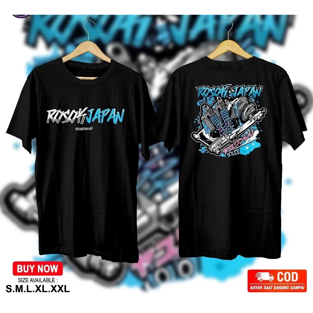 KAOS  ROSOK JAPAN KAOS DISTRO  ROSOK JAPAN KAOS PRIA WANITA