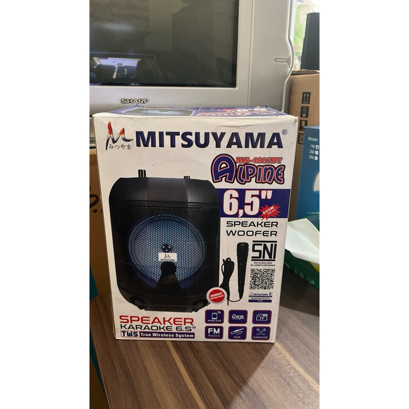 MITSUYAMA SPEAKER KARAOKE 6.5 ALPINE MS-4025BT