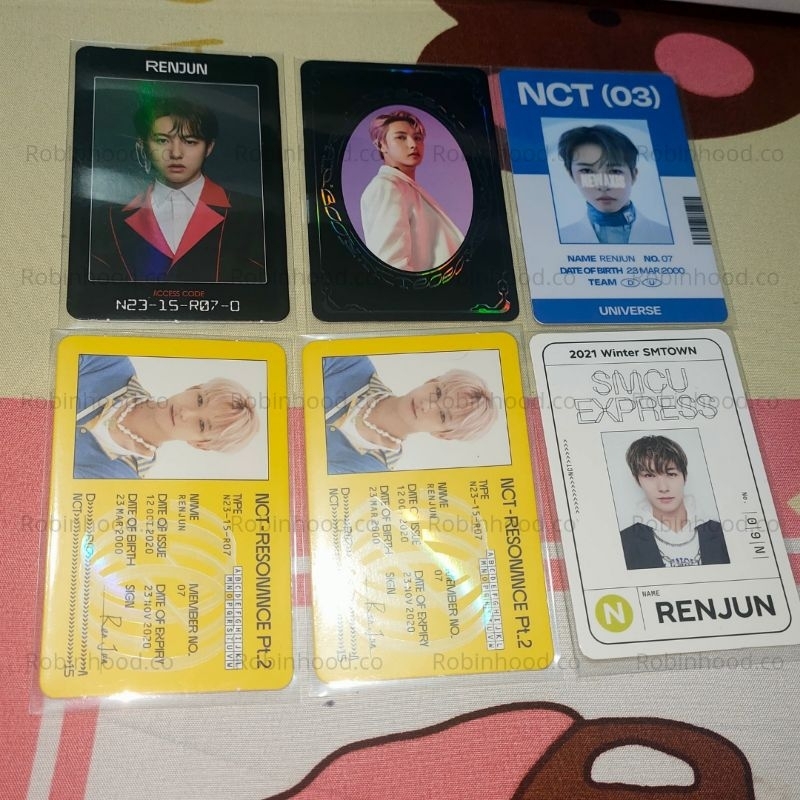 

Official photocard renjum NCT Dream AC Access card YC Yearbook card Universe Card ID Departure Resonance Passcard SMCU Smtown