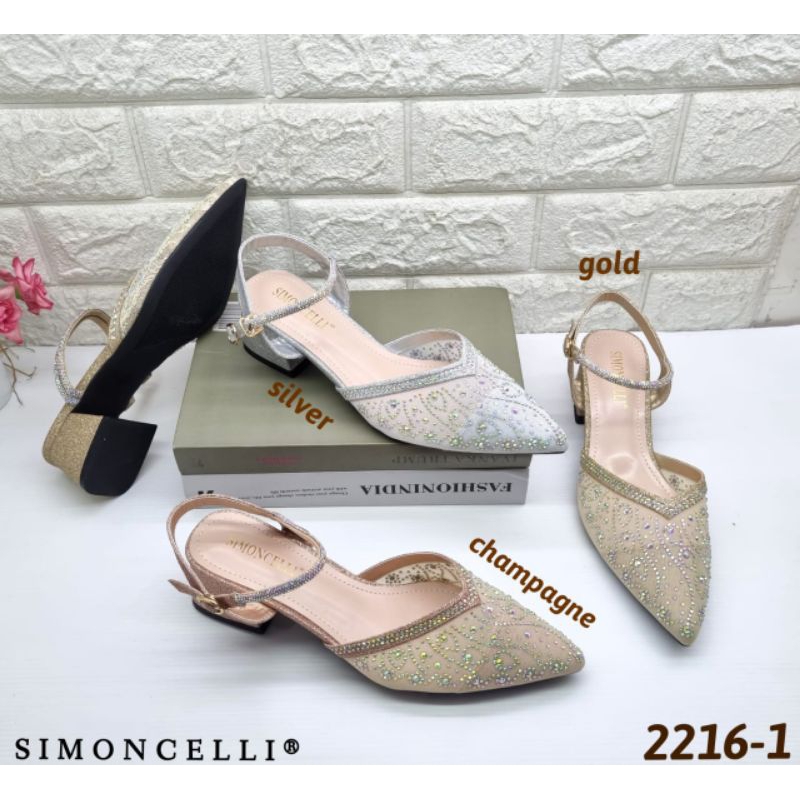SEPATU PESTA WANITA SIMONCELLI IMPOR