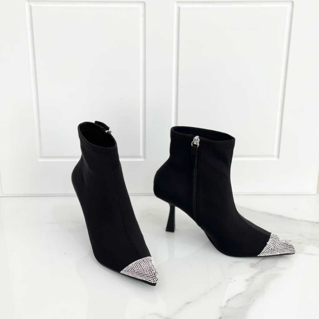 Sepatu Wanita ZR-S 3881 Boots Heels 9cm