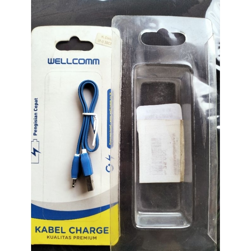Kabel data & charge iPhone Welcomm 30 cm original