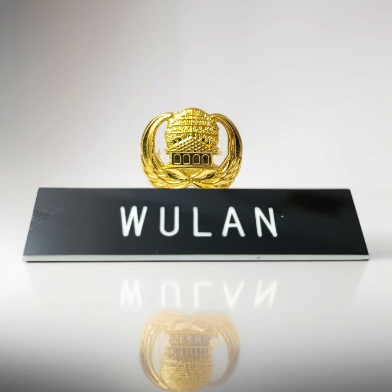 

Papan Nama Name Tag + Pin Korpri ASN