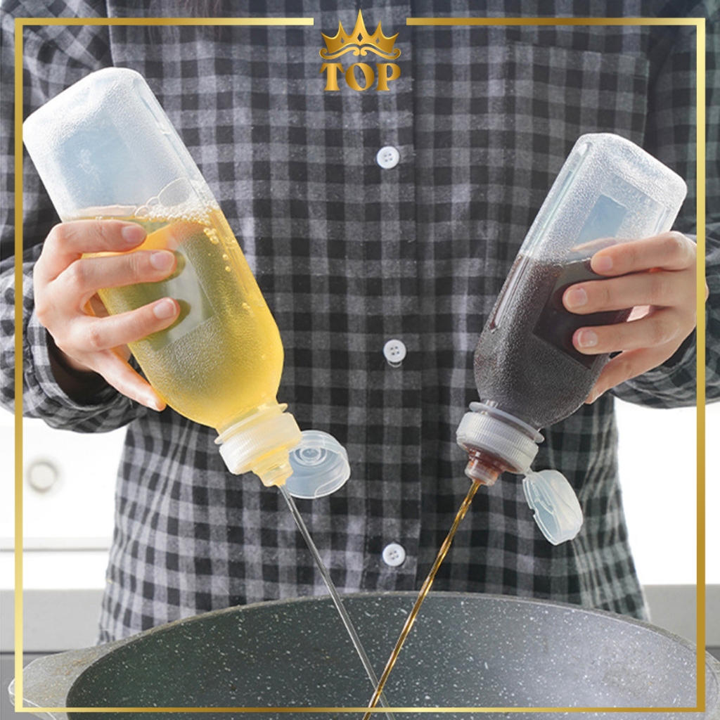 Botol Isi Ulang Minyak Makan / Botol Kecap / Botal Saos Kecap Anting Tumpah TOP1039