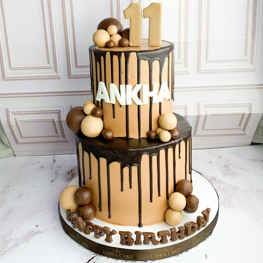 

Kue Ulang tahun/Birthday Cake/Kue Ultah Tema Chocolate/2 Tingkat/Kue Birthday jakarta