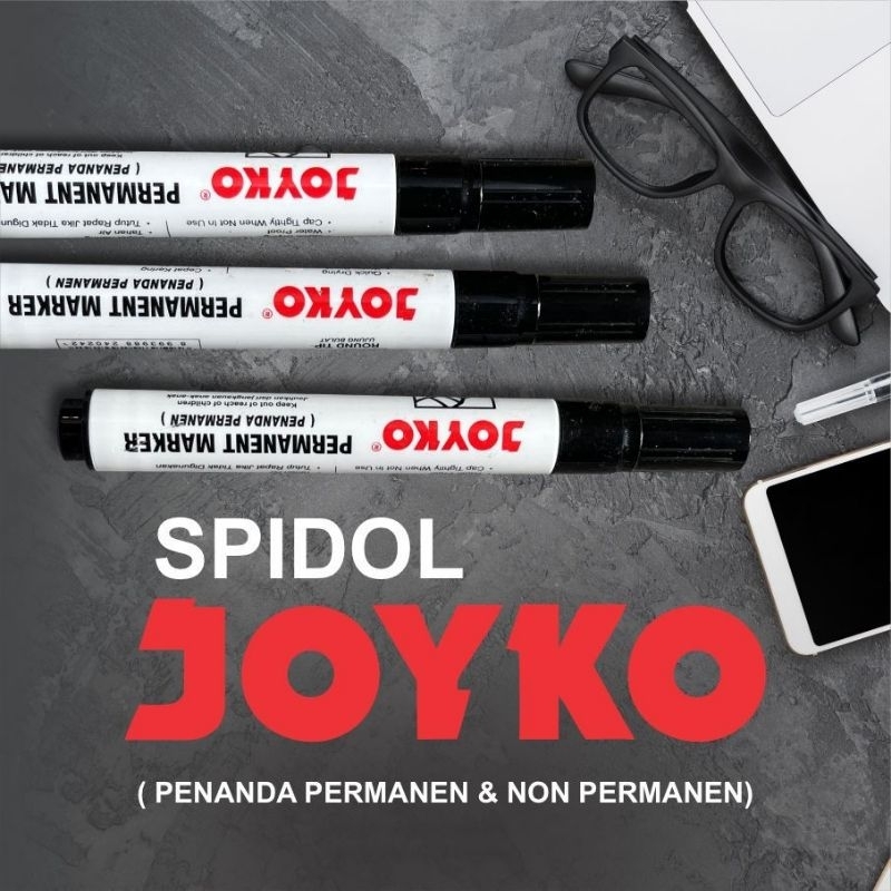 

SPIDOL PERMANENT JOYKO | SPIDOL HITAM | SPIDOL JOYKO | SPIDOL BOARDMARKER | SPIDOL