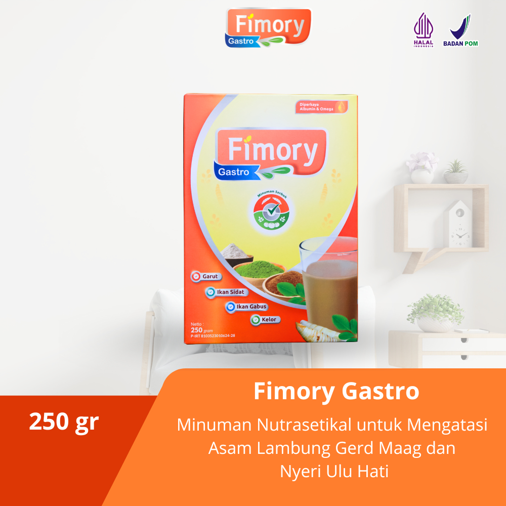 

Fimory Gastro - Minuman Serbuk Atasi Asam Lambung dan GERD
