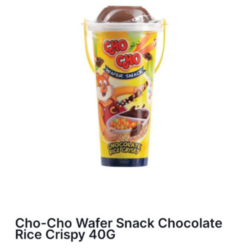 

cho cho snack coklat rice crispy 40g