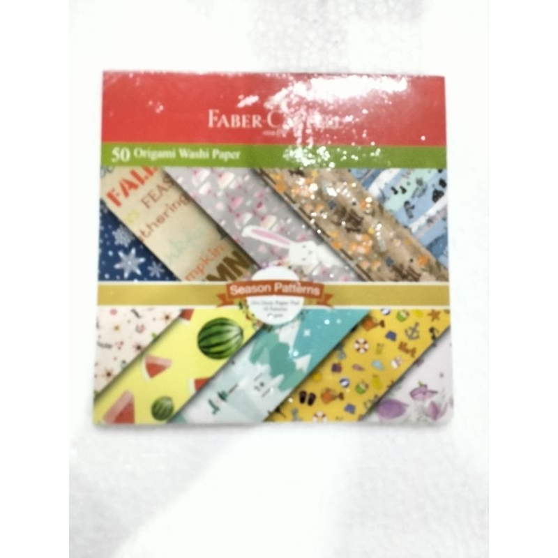 

ORIGAMI 16 X 16 Merk FABER CASTEL kertas lipat kertas origami