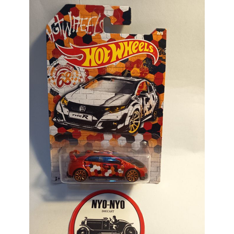 Hotwheels Honda Civic Type R