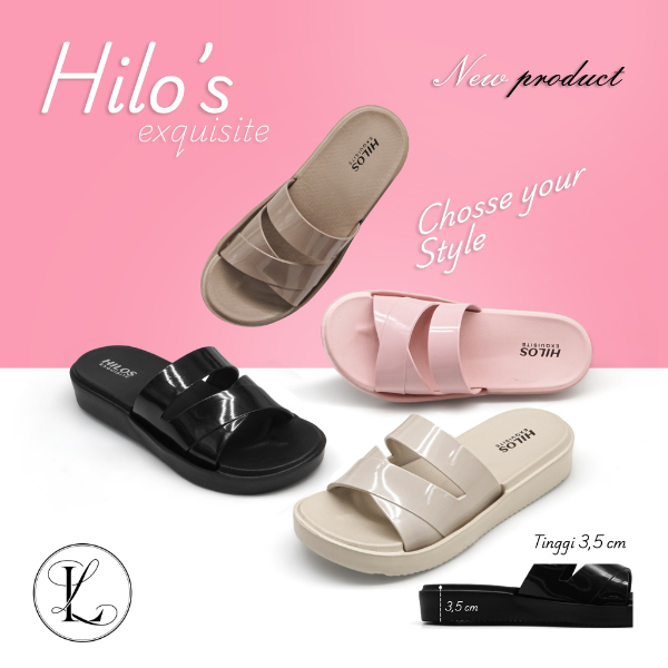 Sandal Wanita Dewasa Karet Slop Terbaru / Sandal Karet Wanita Terbaru