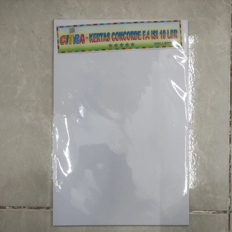 

CITRA Kertas Concorde Untuk Sertifikat ukuran F4