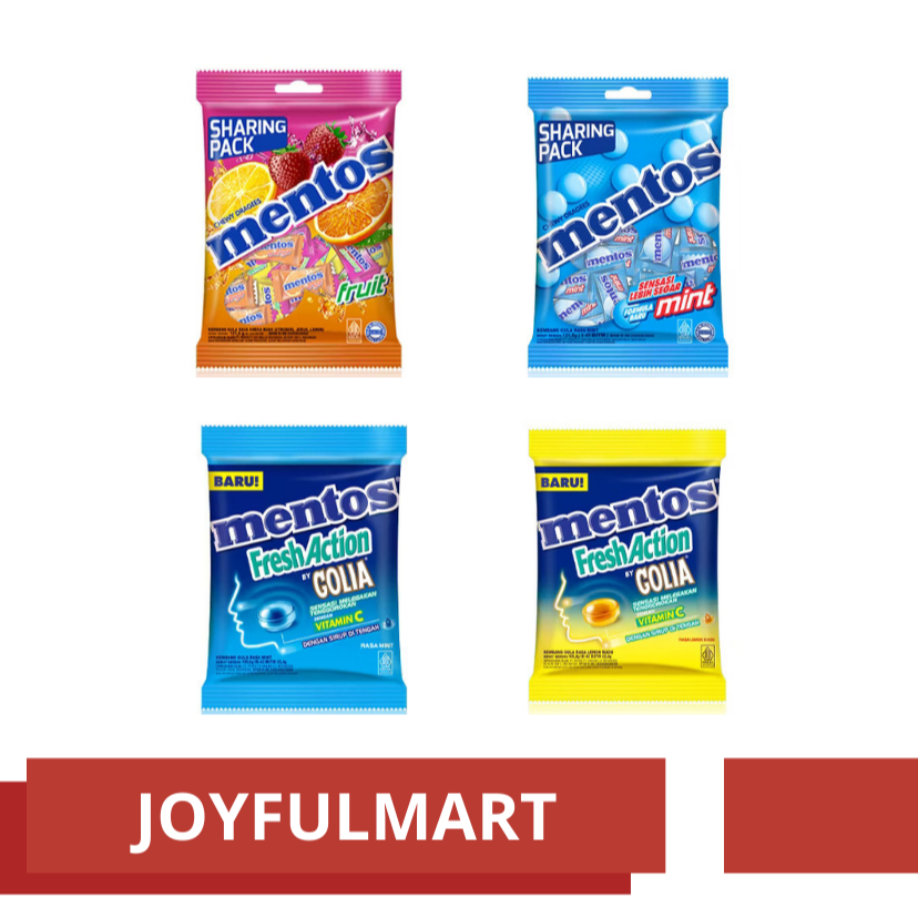 

Permen Mentos Chewy Dragees - Aneka Rasa Segar