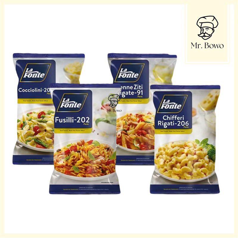 

La Fonte Pasta (4 Varian) (+-500g)