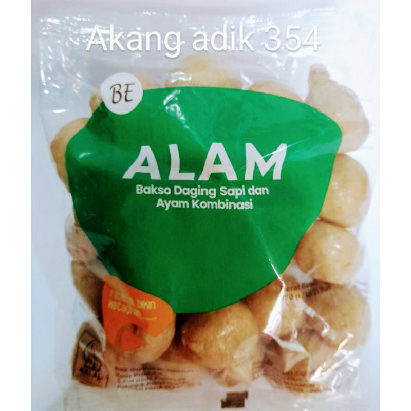 

bakso sapi urat bakso alam kombinasi daging sapi dan ayam isi 25 enak nikmat