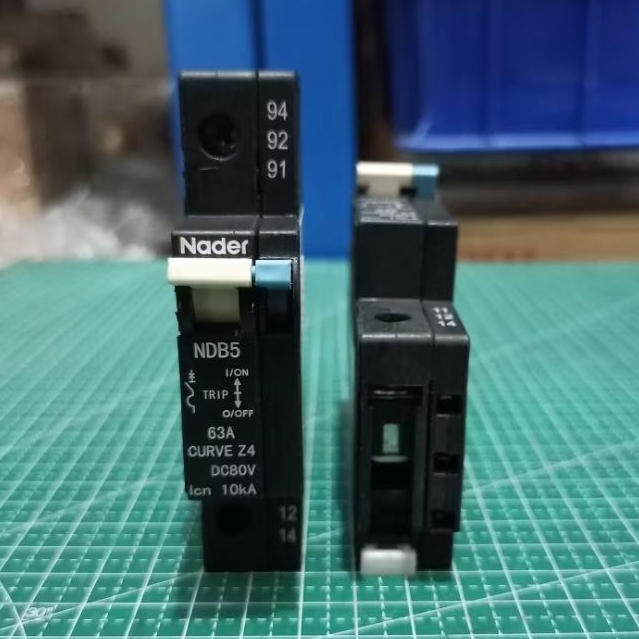 MCB + Auxiliary Switch NADER NDB5 63A 1P NDB5Z4 63/1P1-R